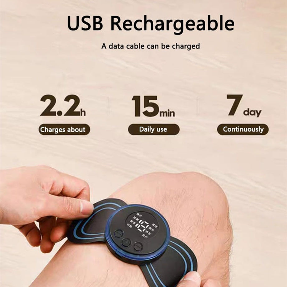 Rechargeable EMS Butterfly Massager | Electronic Muscle Stimulator
