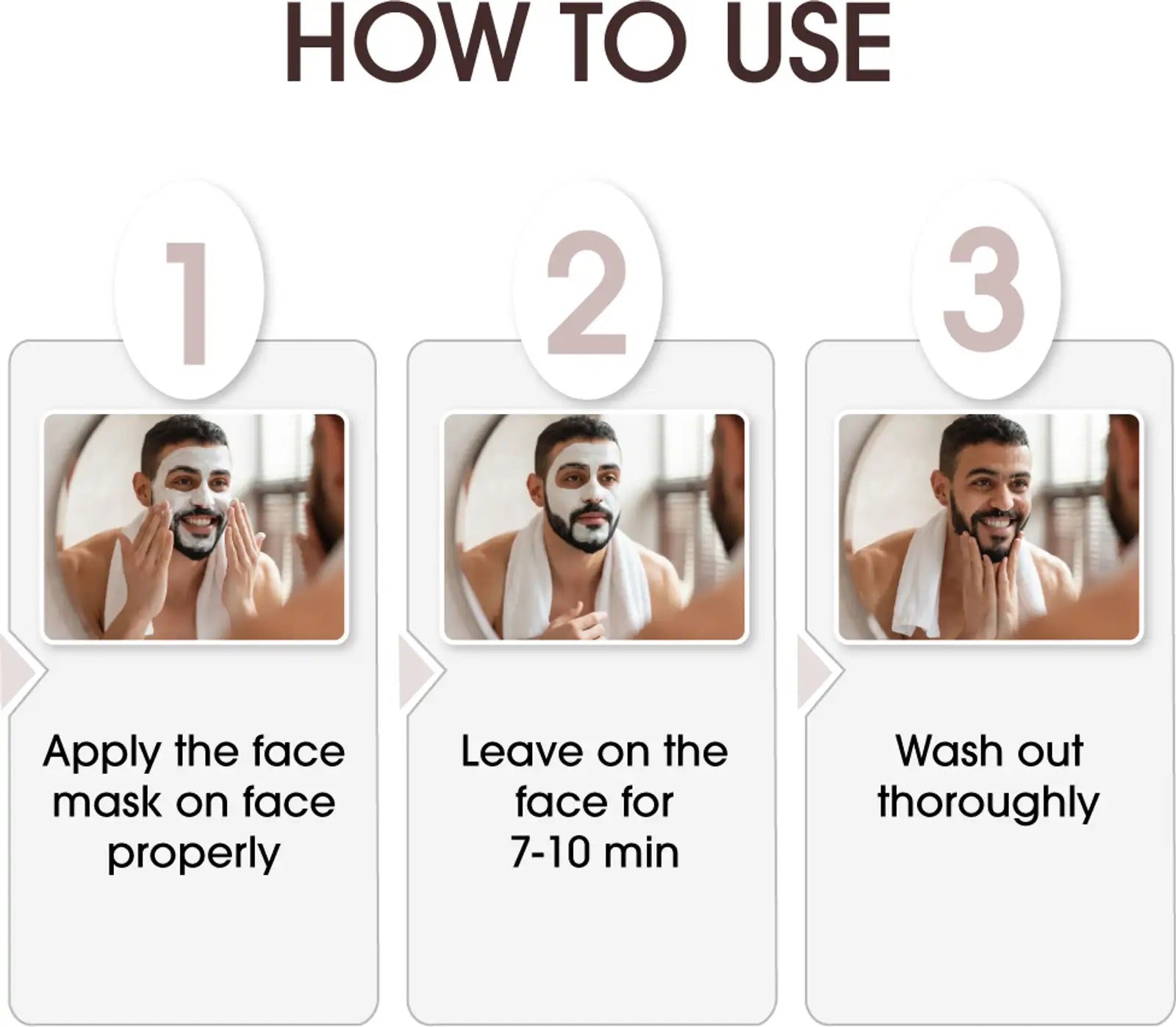 Niconi Men Enzyme De-Tan Cream | Tan Removal, Brightening & Deep Cleansing for Men | 100ml